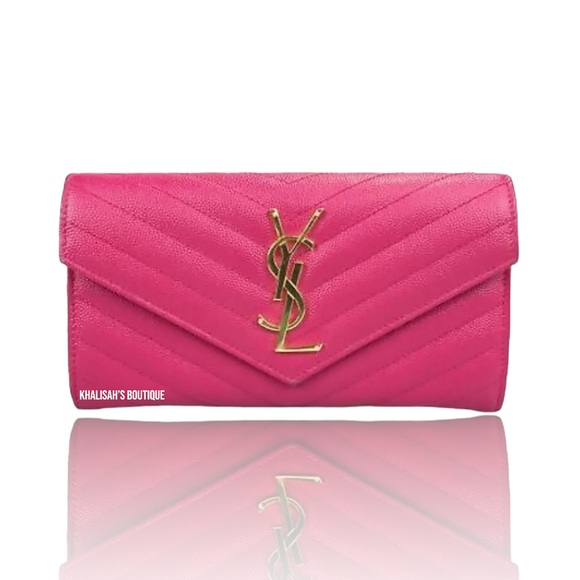 Yves Saint Laurent Bags Ysl Saint Laurent Long Large In Grained